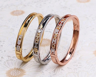 Custom Pave Bangle
